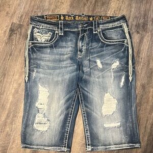 Mens Rock Revival used Demin Shorts